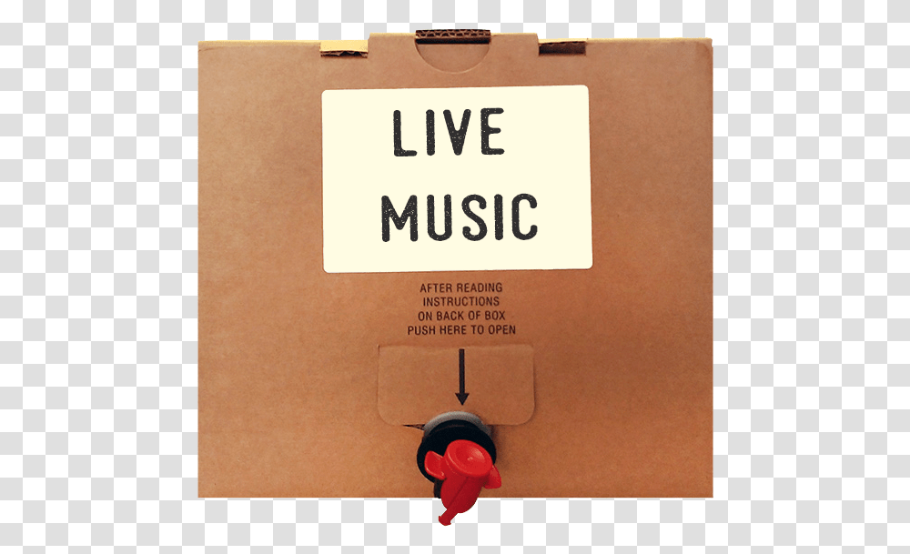 Live Music Book Cover, Cardboard, Box, Carton Transparent Png