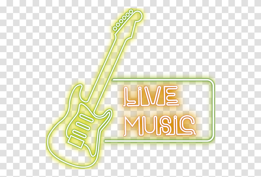 Live Music Neon Sign Live Music Neon, Guitar, Leisure Activities, Musical Instrument, Label Transparent Png
