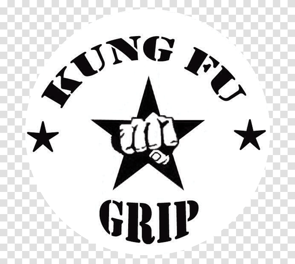 Live Music With Kung Fu Grip Team Punishment, Hand, Star Symbol, Logo Transparent Png