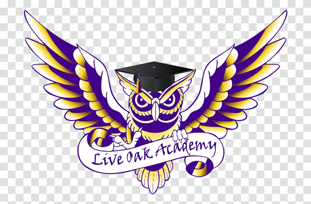 Live Oak Academy Kyle Tx Mascot, Graduation, Banana, Fruit Transparent Png