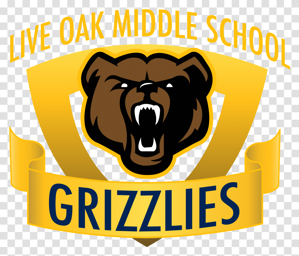 Live Oak Middle School Big, Mammal, Animal, Logo, Symbol Transparent Png