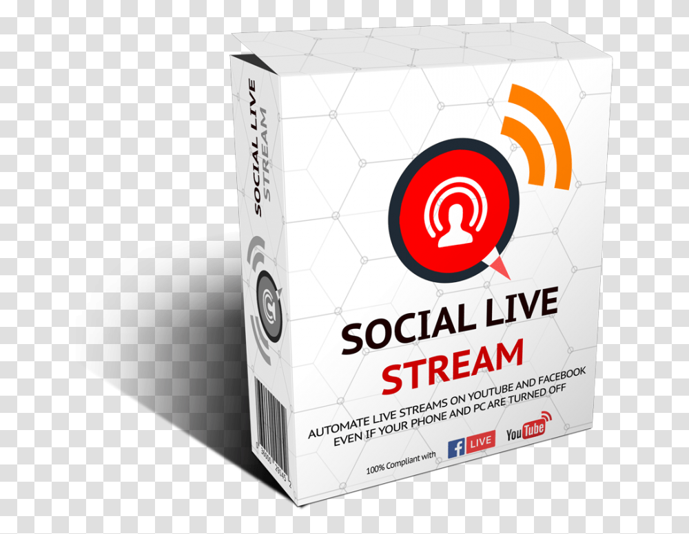 Live Socialstreamingthefutureofdigitalmarketingtoday Box, Advertisement, Text, Poster, Paper Transparent Png