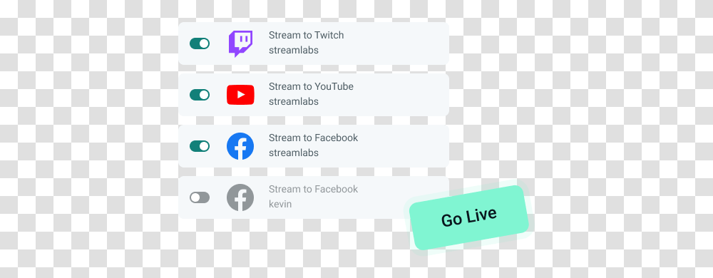Live Stream To Twitch Youtube And Facebook Streamlabs Dot, Text, Number, Symbol, Text Message Transparent Png