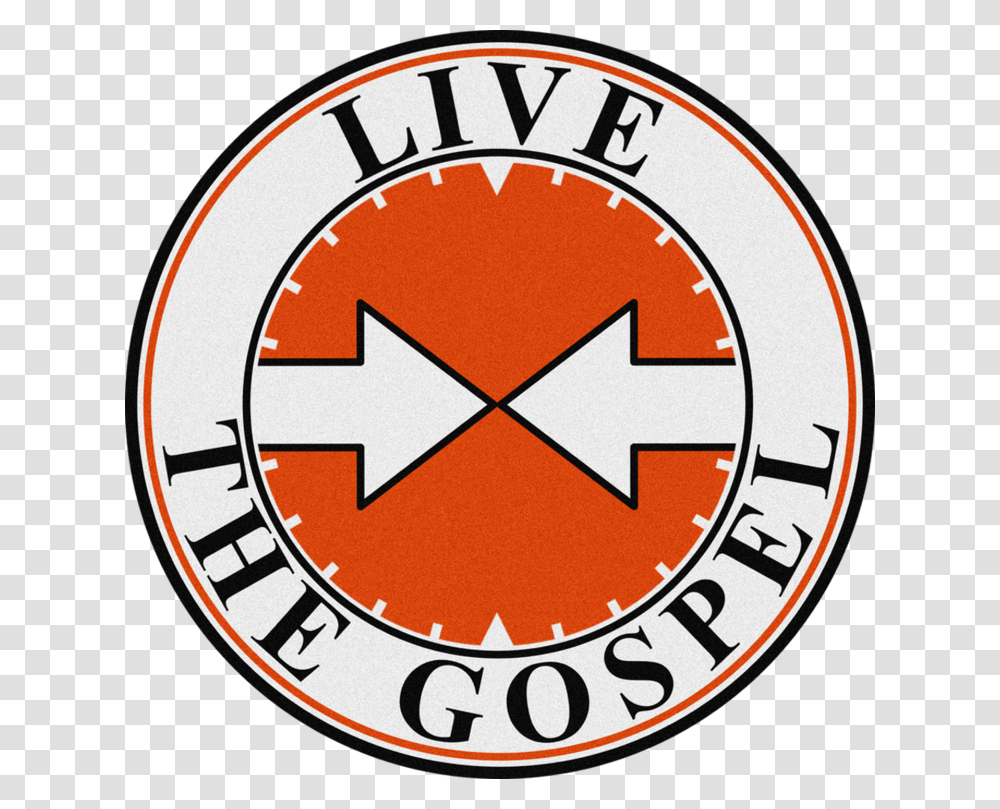 Live The Gospel Circle, Road Sign, Logo, Trademark Transparent Png