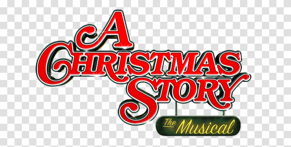 Live Theatre In Springfield Mo Christmas Story The Musical Logo, Word, Alphabet, Label Transparent Png