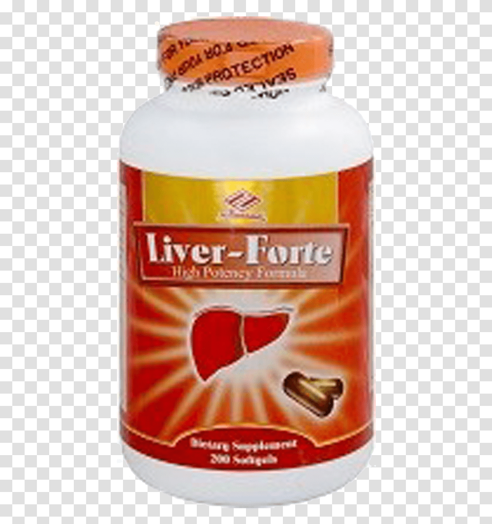 Liver Forte, Food, Ketchup, Label Transparent Png