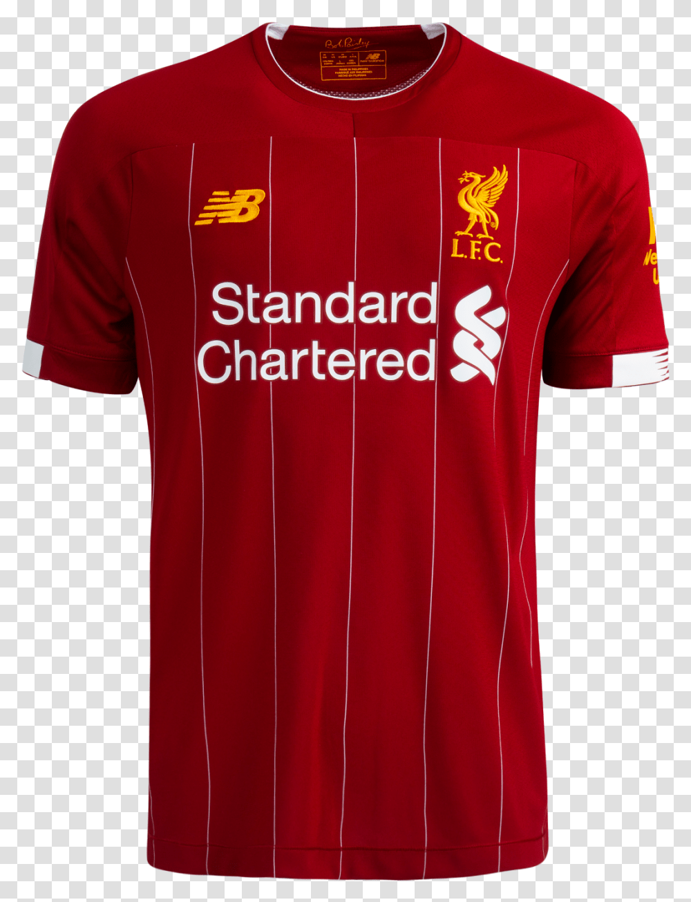 Liverpool Fc Home Jersey Liverpool New Training Kit, Apparel, Shirt, T-Shirt Transparent Png