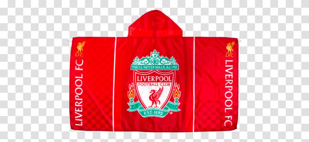 Liverpool Fc Official Crest Body Flag For Any Passionate Fan Ynwa Liverpool Fc, Clothing, Text, Lifejacket, Vest Transparent Png