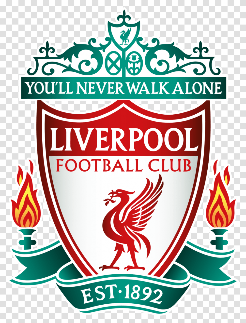 Liverpool Fc Svg Logo Dream League Soccer 2019 Liverpool, Label, Chicken Transparent Png