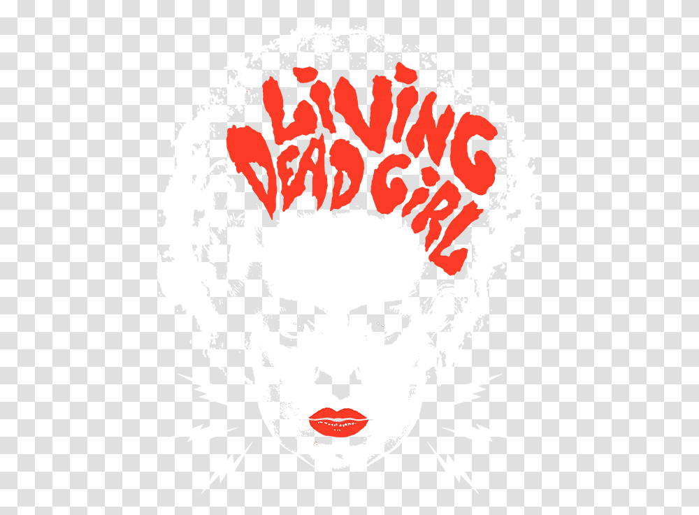 Living Dead Girl By Minionfactory Bride Of Frankenstein, Poster, Advertisement, Stencil, Hair Transparent Png