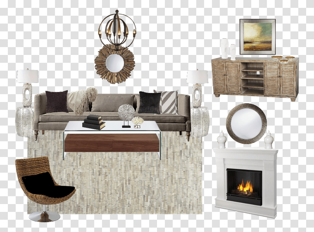 Living Room, Fireplace, Indoors, Hearth, Furniture Transparent Png