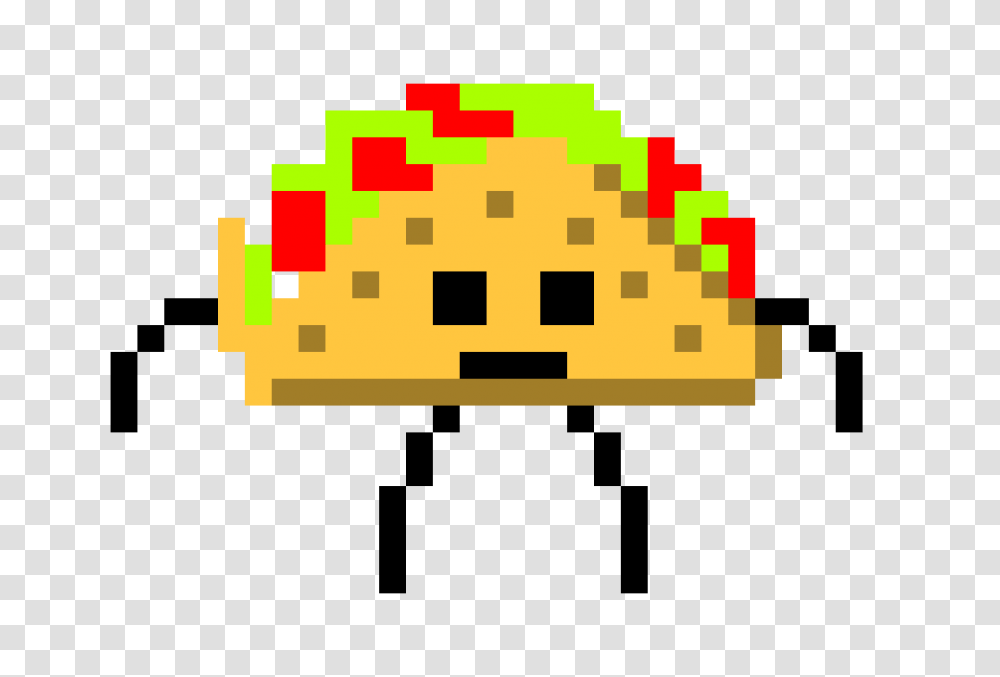 Living Taco Pixel Art Maker, Pac Man, First Aid Transparent Png