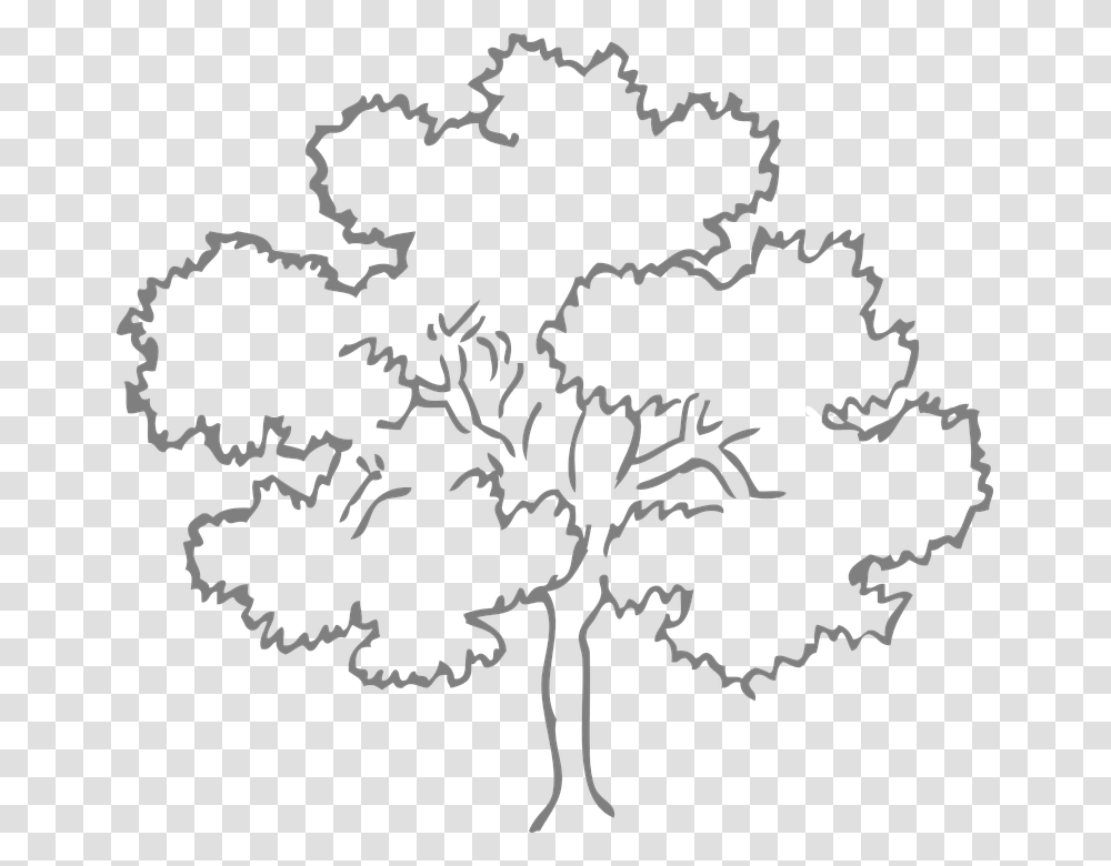 Living Things Clipart Black And White, Nature, Outdoors Transparent Png