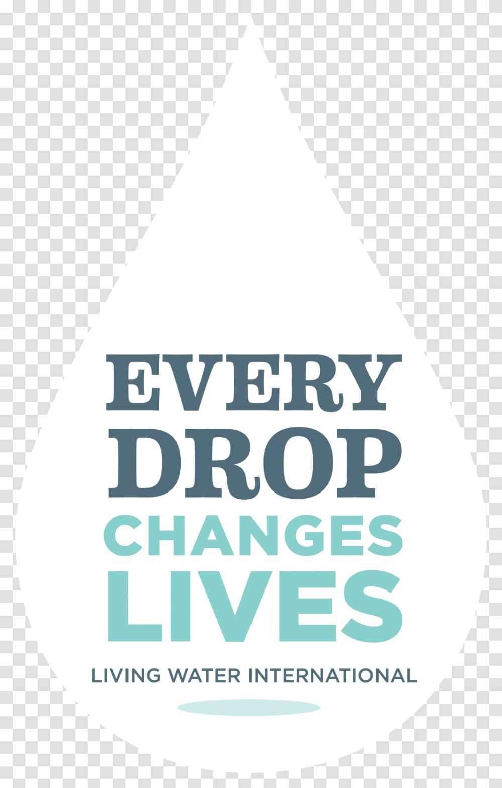 Living Water International Along Walk To Water Poster, Label, Triangle, Logo Transparent Png