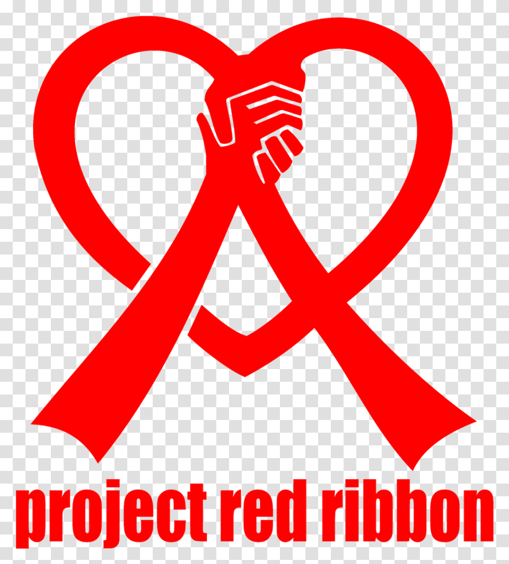Living With Hiv In The Philippines Project Red Ribbon Hiv Logo Red Ribbon, Poster, Advertisement, Symbol, Trademark Transparent Png