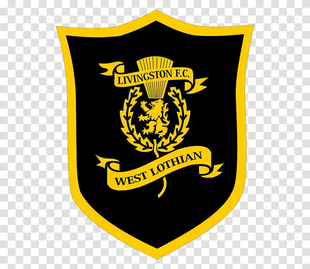 Livingston Fc Logo Livingston Football Club, Symbol, Trademark, Badge, Armor Transparent Png