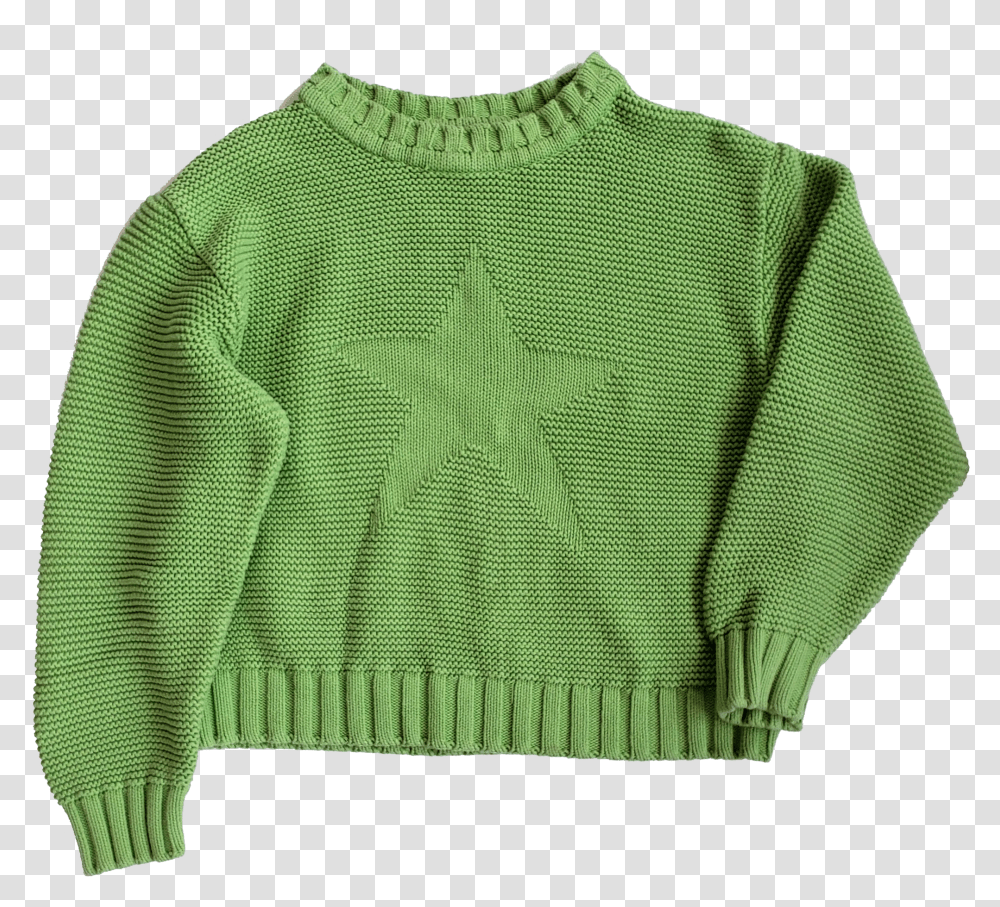 Liz Claiborne 100 Cotton Bright Green Star Sweater Cardigan Transparent Png