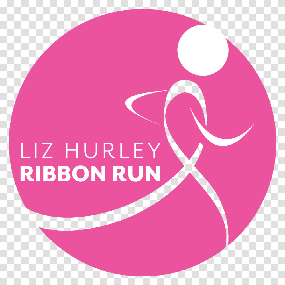 Liz Hurley Ribbon Run 2018, Purple, Logo Transparent Png