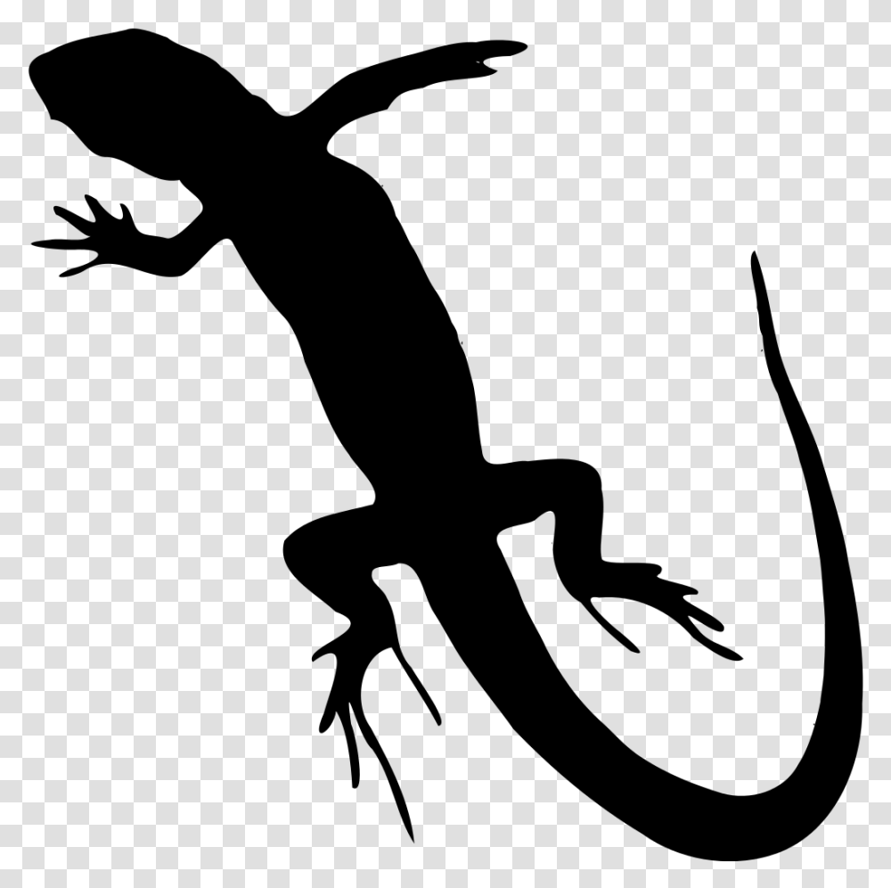 Lizard Reptile Clip Art Lizard Black And White, Gray, World Of Warcraft Transparent Png