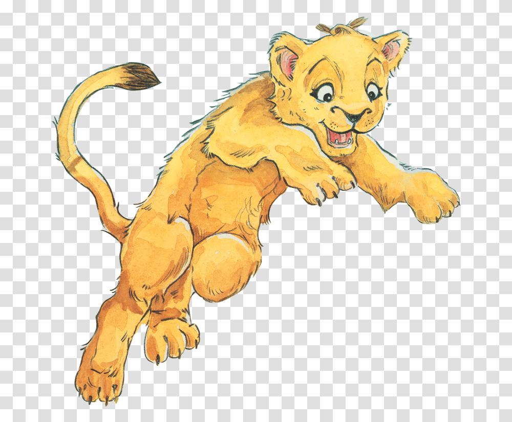 Lizzy The Lioness Cartoon, Wildlife, Mammal, Animal, Cougar Transparent Png