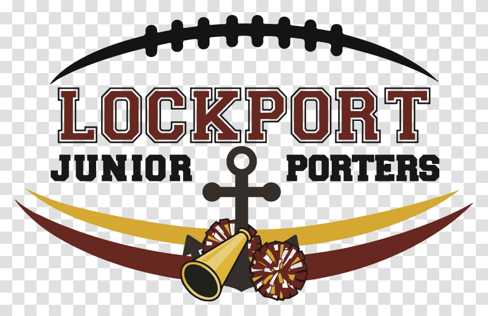 Ljp Lockport Jr Porters Youth Football Krum High School, Text, Scroll Transparent Png
