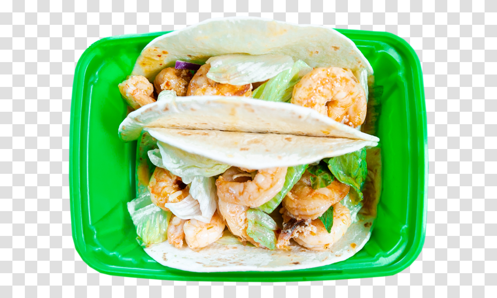 Lk Shrimp Tacos Taco, Burger, Food, Plant, Bread Transparent Png
