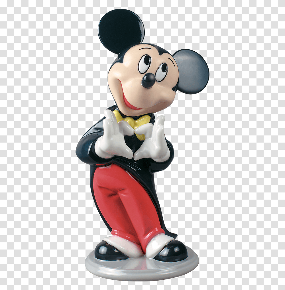 Lladro Mickey Mouse, Toy, Figurine, Apparel Transparent Png