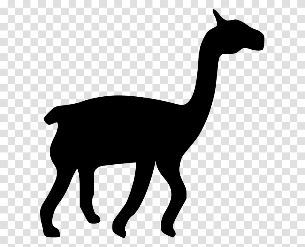 Llama Camel Silhouette Cat Drawing, Gray, World Of Warcraft Transparent Png