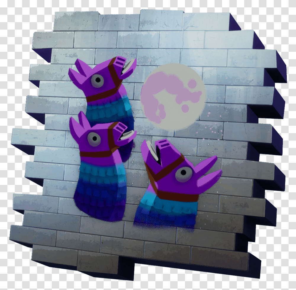Llama Clipart Fortnite X Mark Spray, Paper, Toy, Origami, Statue Transparent Png