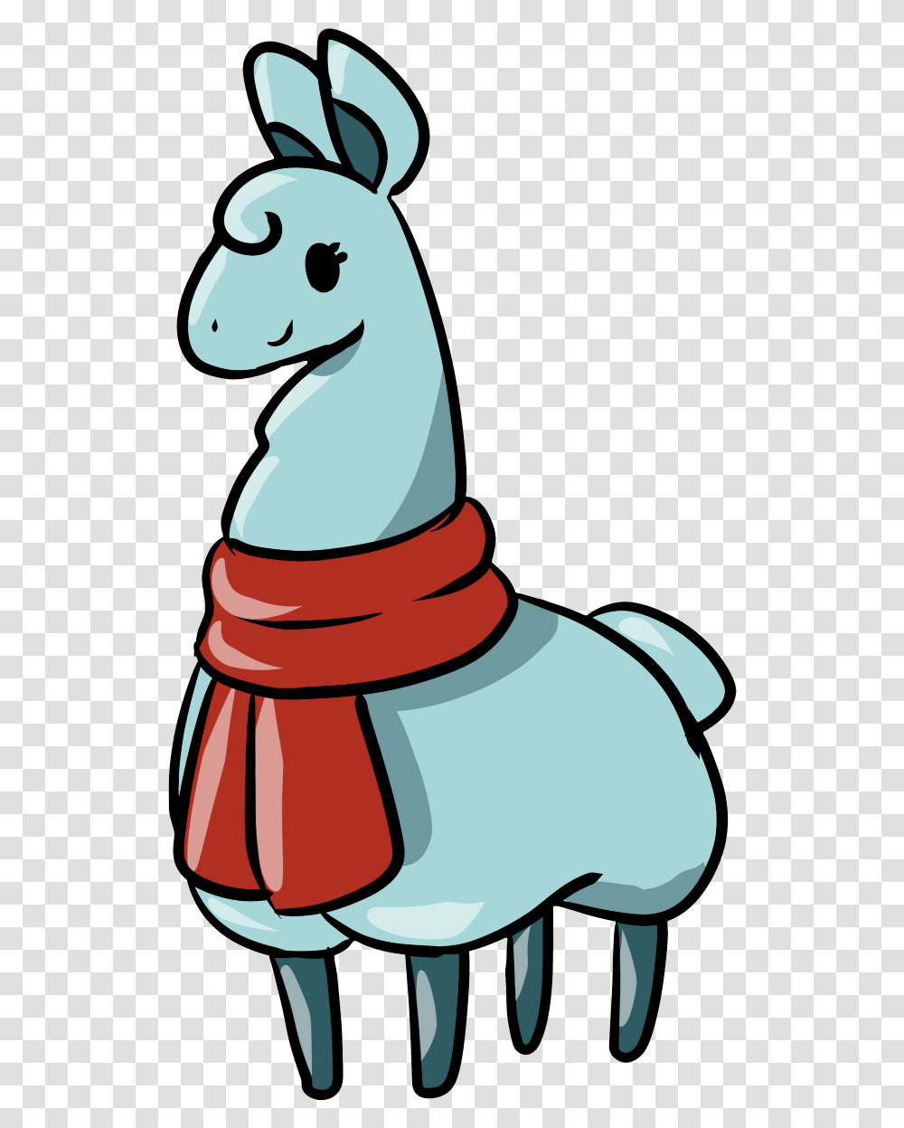Llama Clipart Full Size Clipart 3716515 Pinclipart Animal Figure, Clothing, Apparel, Hat Transparent Png