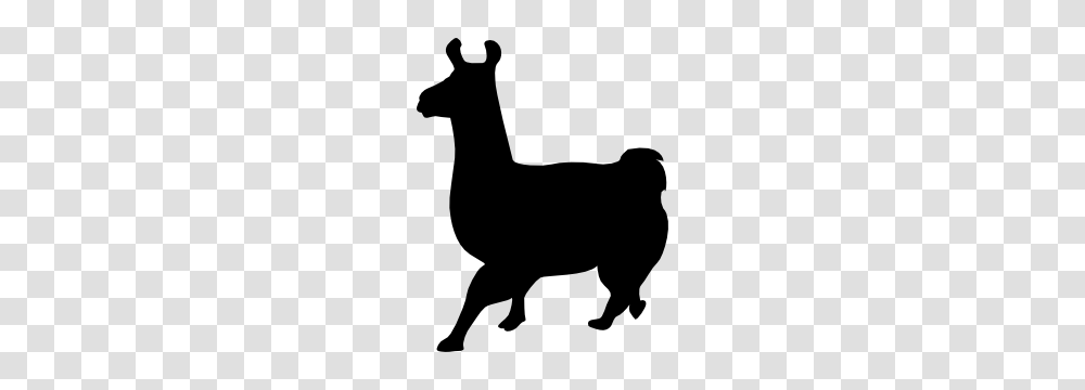 Llama Stickers Car Decals, Silhouette, Animal, Mammal, Stencil Transparent Png