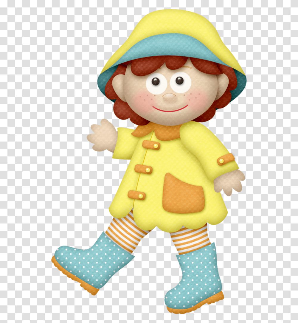 Lliella Rainrain Girl Clipart Clip Art And Dolls, Toy, Person, Human, Plush Transparent Png