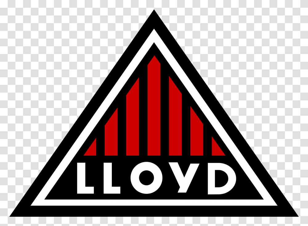 Lloyd Cars Ltd Sign, Triangle, Symbol, Logo, Trademark Transparent Png