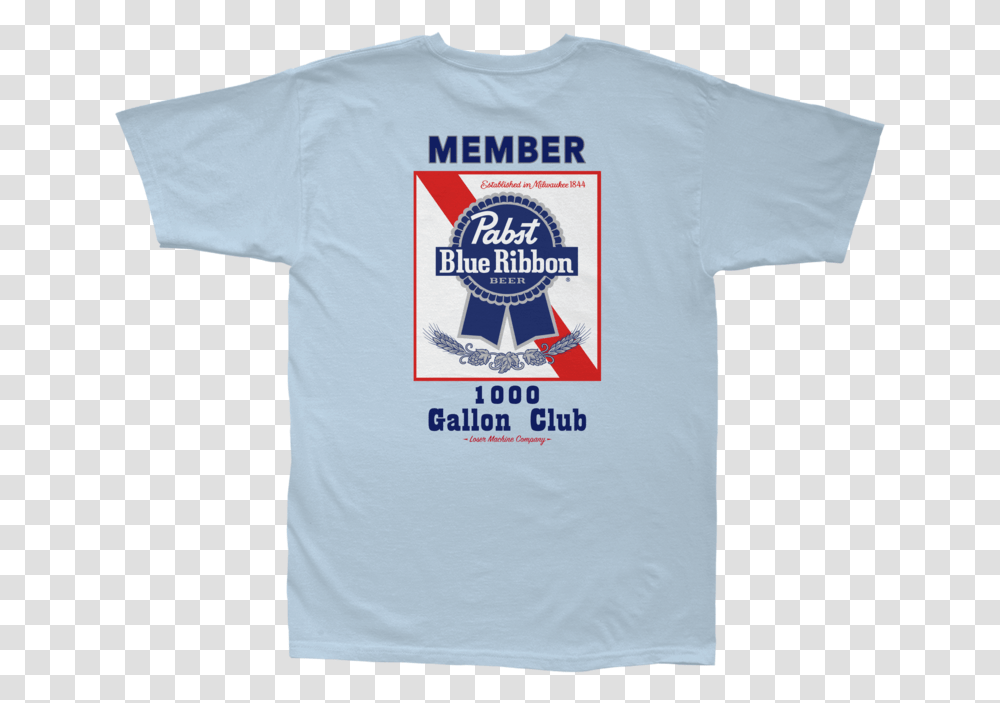 Lmc X Pbr Members Only Stock Tee - Loser Machine Company Pabst Blue Ribbon, Clothing, Apparel, T-Shirt, Jersey Transparent Png