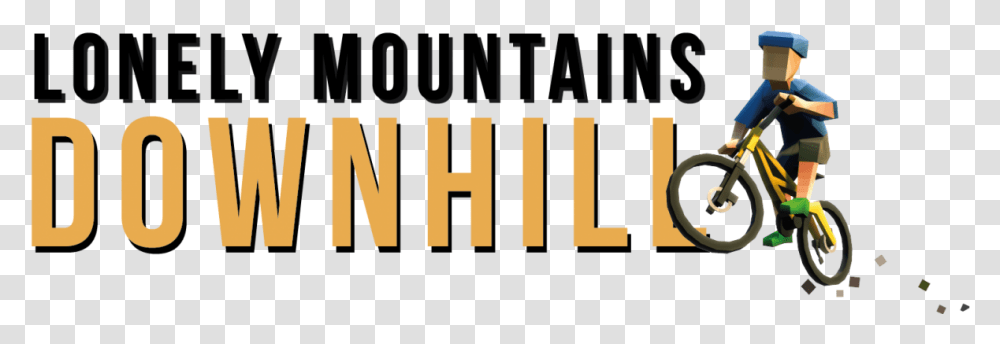 Lmd Logowithrider Black6x Lonely Mountains Downhill Logo, Word, Label, Alphabet Transparent Png
