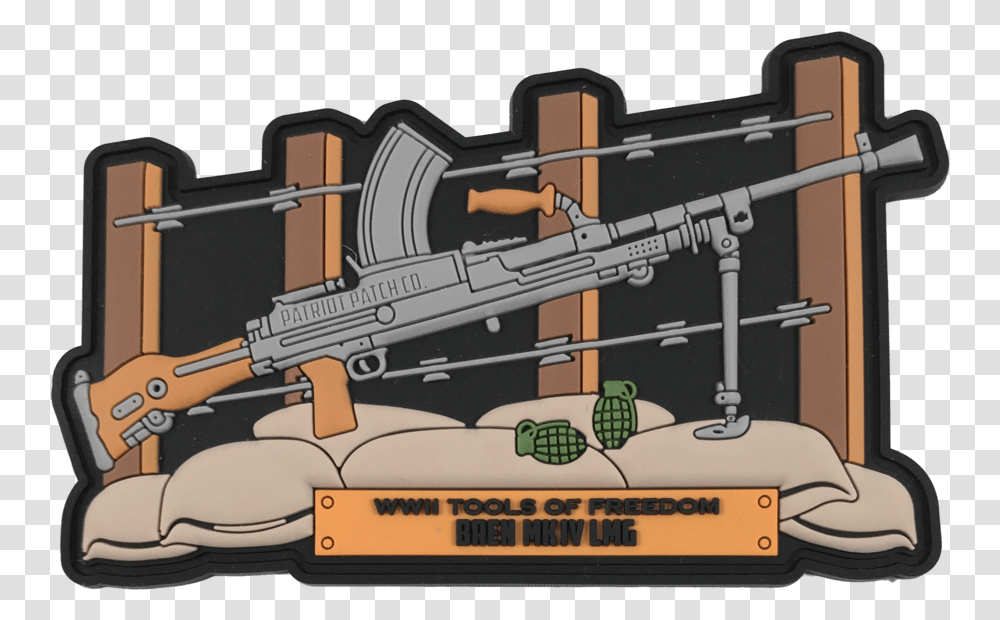 Lmg, Gun, Weapon, Building, Plot Transparent Png