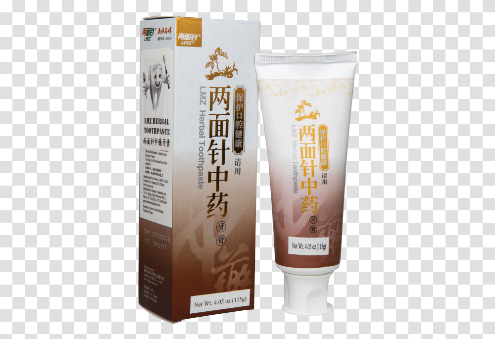 Lmz Herbal Toothpaste, Bottle, Cosmetics, Sunscreen Transparent Png