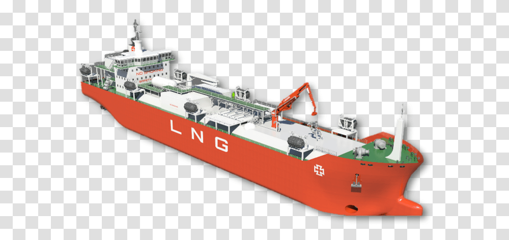 Lng Feeder Ship, Boat, Vehicle, Transportation, Watercraft Transparent Png