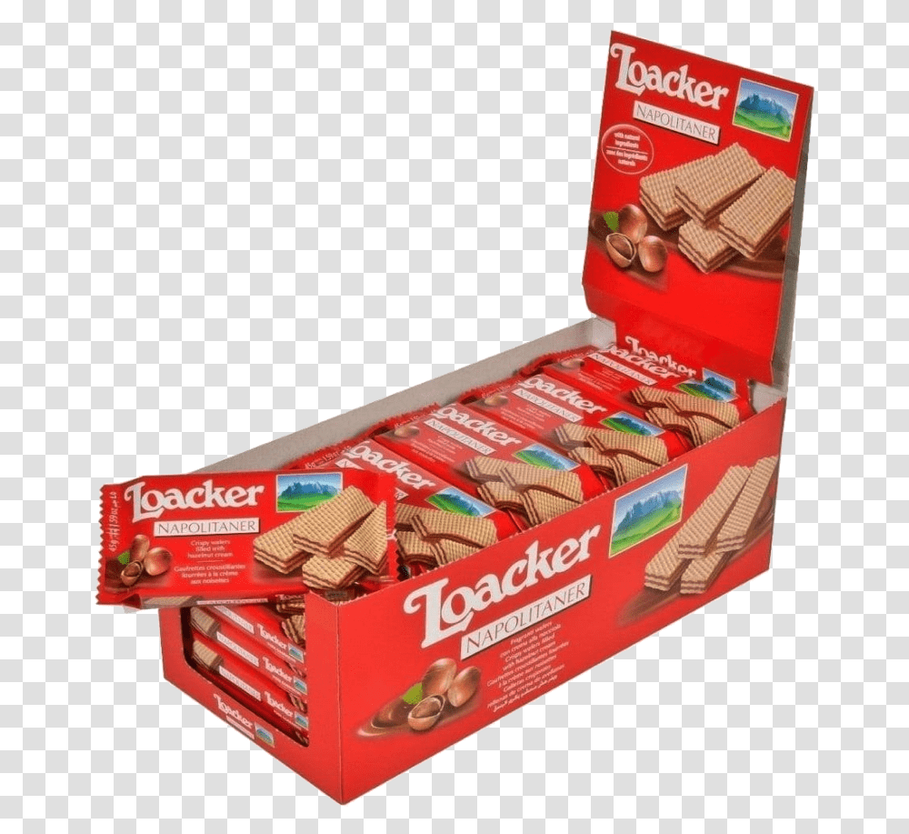 Loacker Wafers, Sweets, Food, Confectionery, Candy Transparent Png