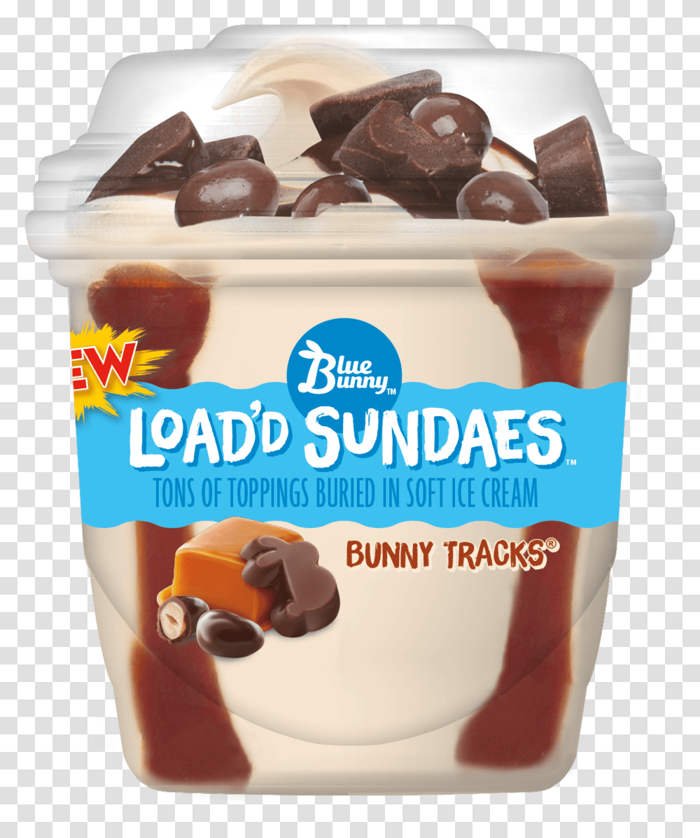 Load D Sundaes Bunny Sundae Ice Cream, Dessert, Food, Creme, Yogurt Transparent Png