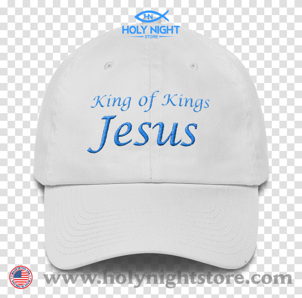 Load Image Into Gallery Viewer King Of Kings Hat White Baseball Cap, Apparel Transparent Png