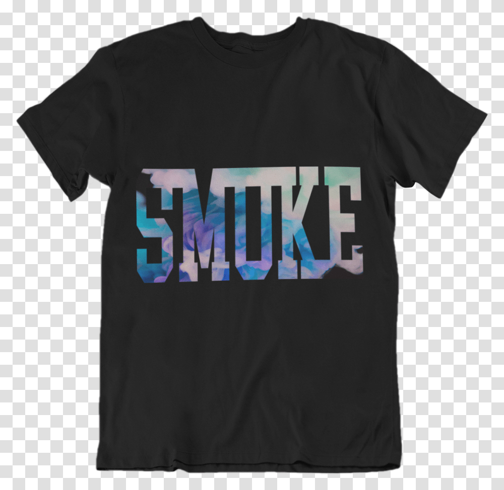 Load Image Into Gallery Viewer Smoke Blue Smoke, Apparel, T-Shirt, Sleeve Transparent Png