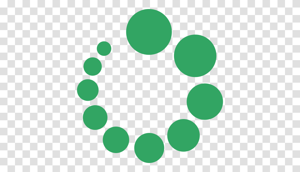 Loading Icon Icon And Vector For Free Download, Green, Sphere, Bubble Transparent Png