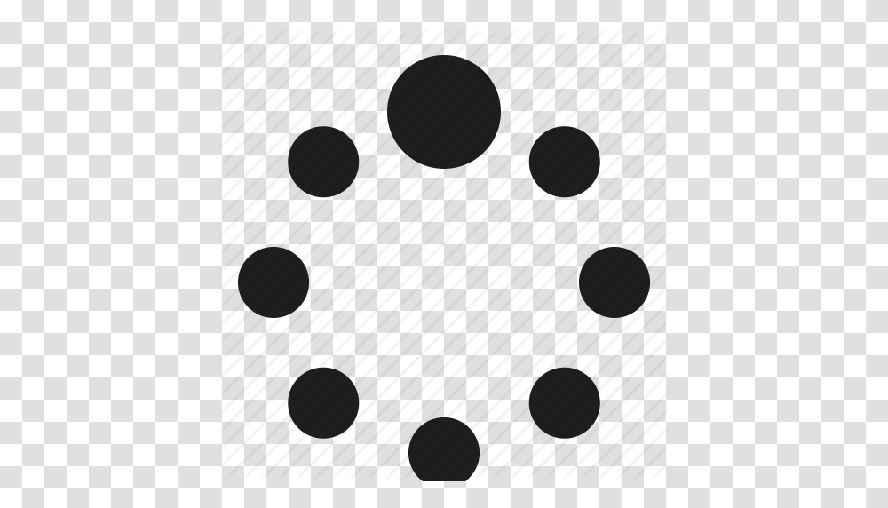 Loading Spinner Icon, Texture, Polka Dot Transparent Png