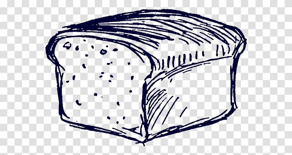 Loaf Of Bread Drawing Drawing Picture Of Bread, Sweets, Food, Sunglasses, Animal Transparent Png