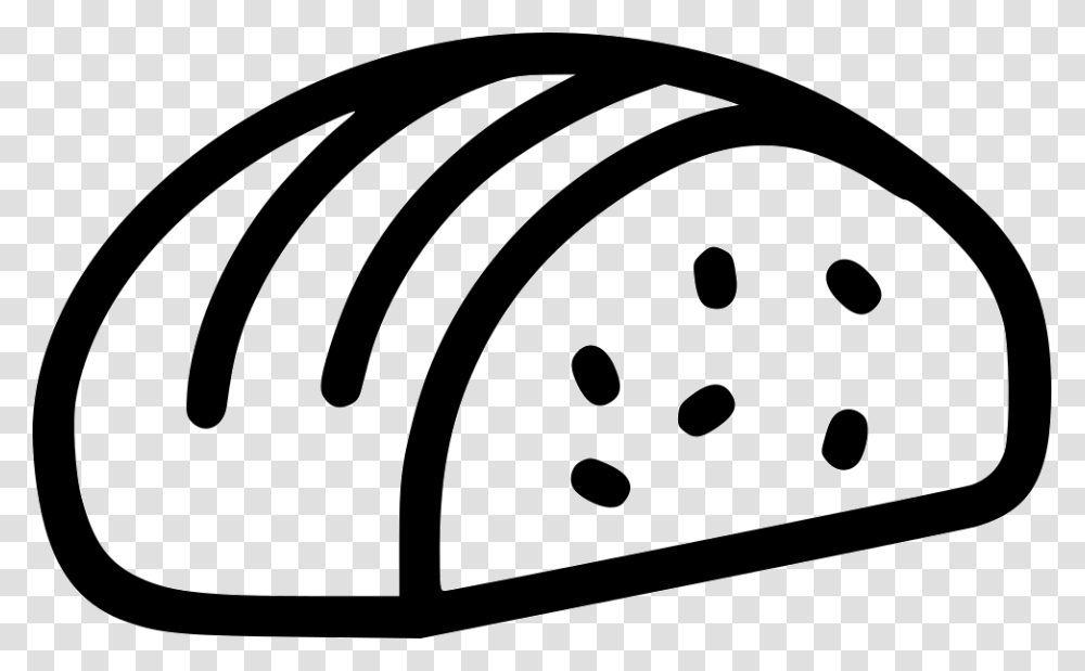 Loaf Of Bread Image Icon, Stencil, Architecture, Building, Tape Transparent Png