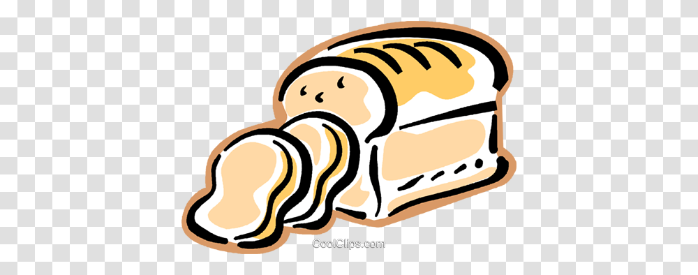 Loaf Of Bread Royalty Free Vector Clip Art Illustration, Food, Bun, Appliance, Toaster Transparent Png