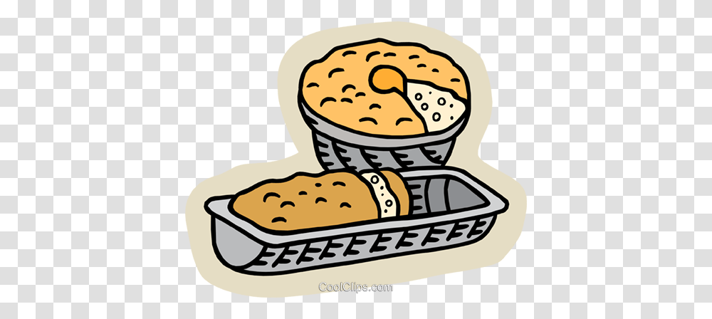 Loaf Of Bread Royalty Free Vector Clip Art Illustration, Food, Coffee Cup, Bakery, Shop Transparent Png