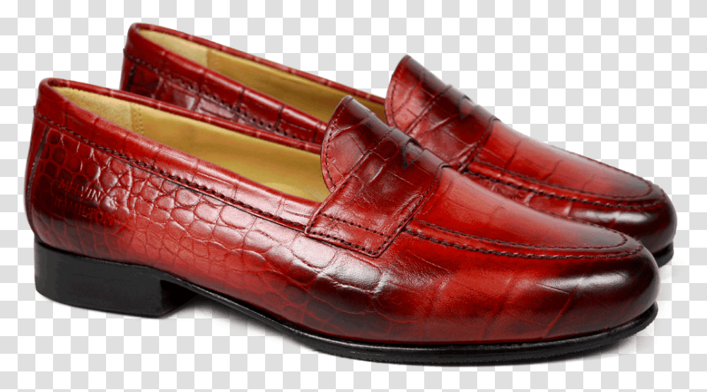 Loafers Marie 1 Croco Red Hrs Slip On Shoe, Apparel, Footwear, Sneaker Transparent Png