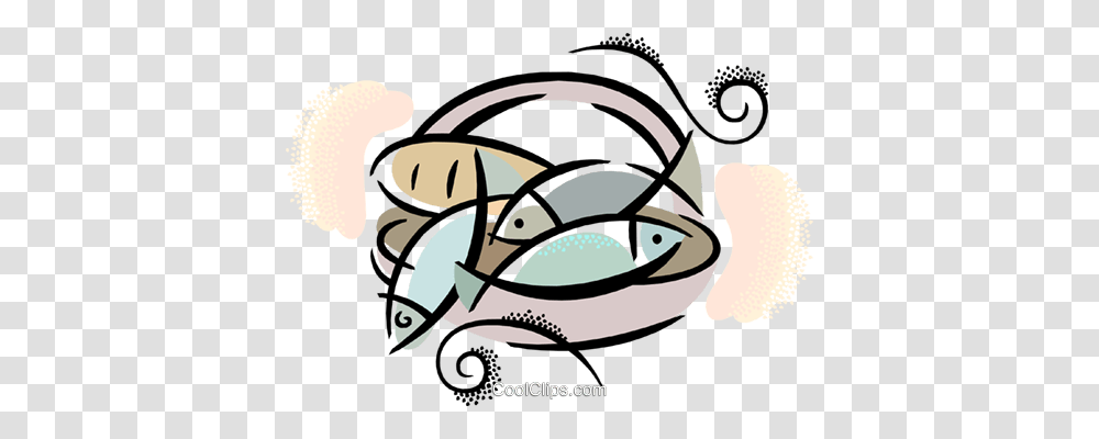 Loaves Of Bread And Fish Royalty Free Vector Clip Art Illustration, Sea Life, Animal, Tuna Transparent Png